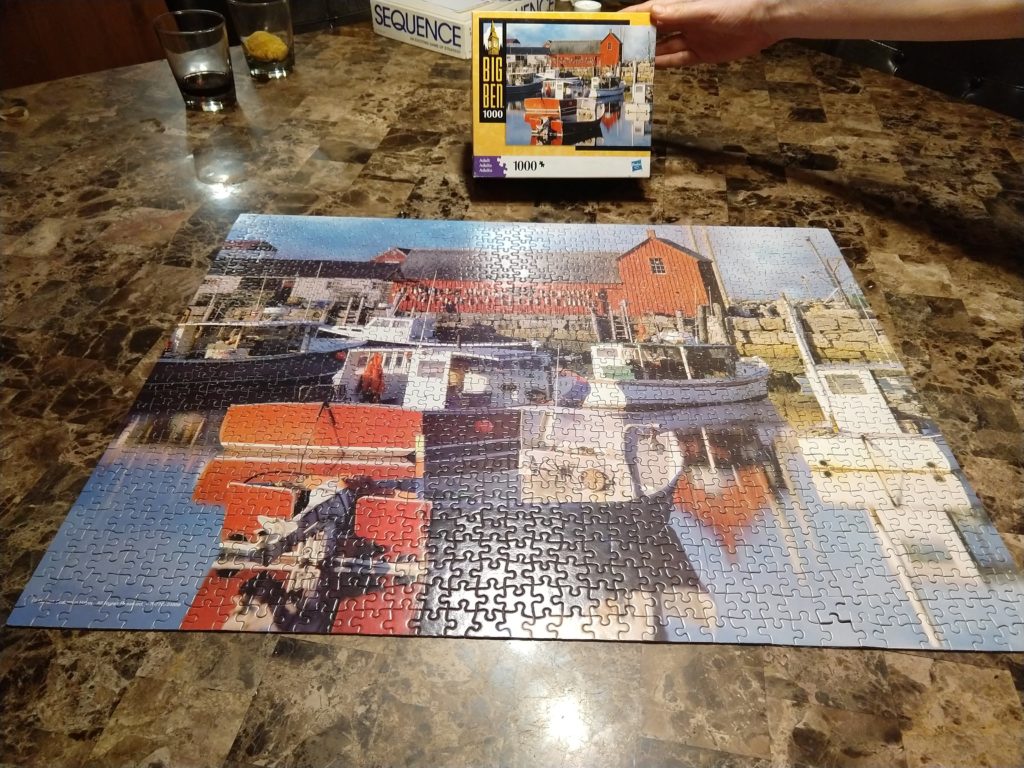 Our 1000-piece puzzle
